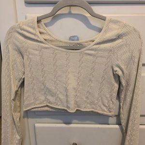 Free People Intimately cropped long sleeve